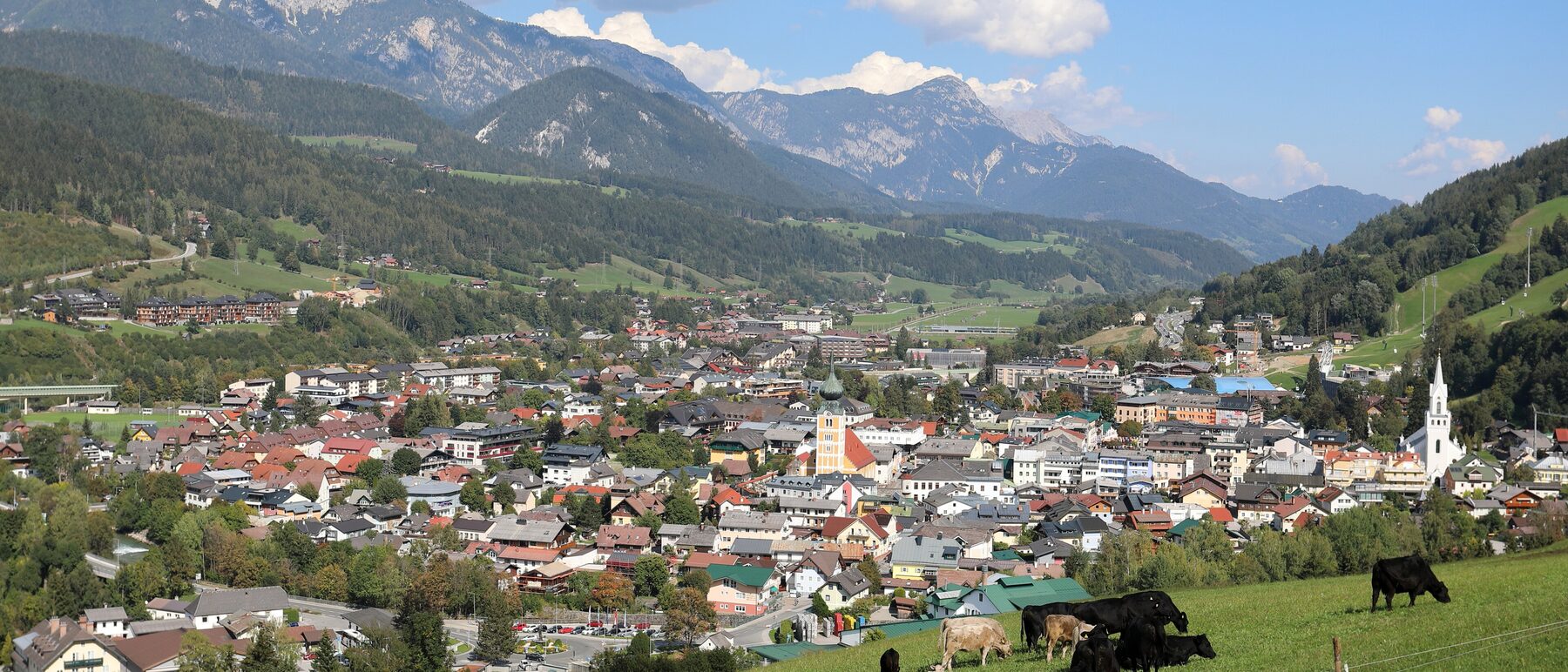 Schladming von Südwesten