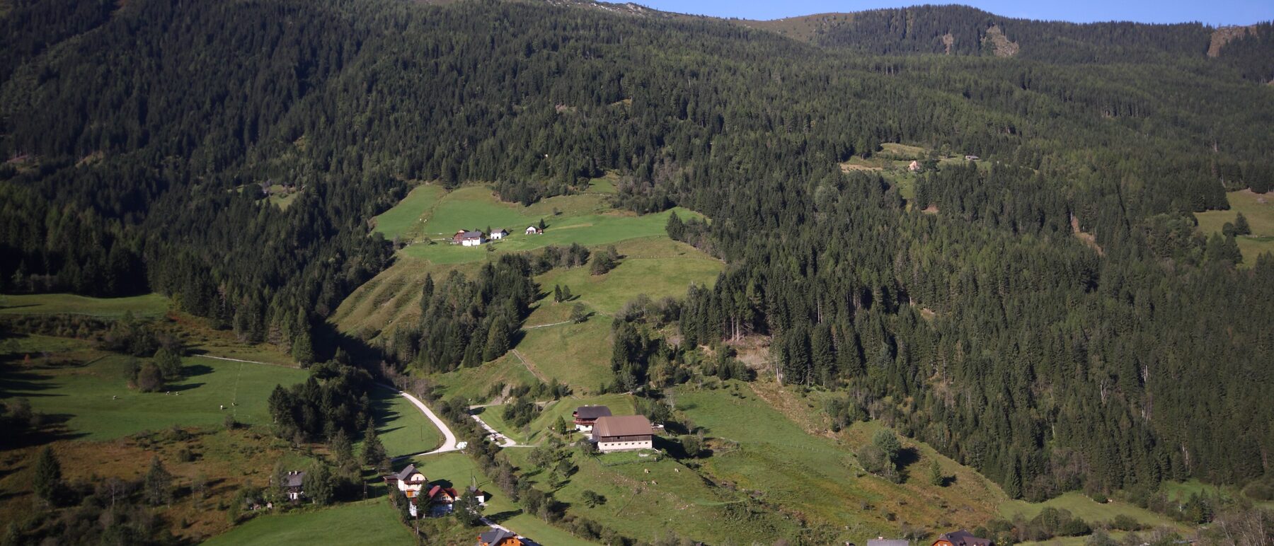 Das Großsölktal in der Gemeinde Sölk