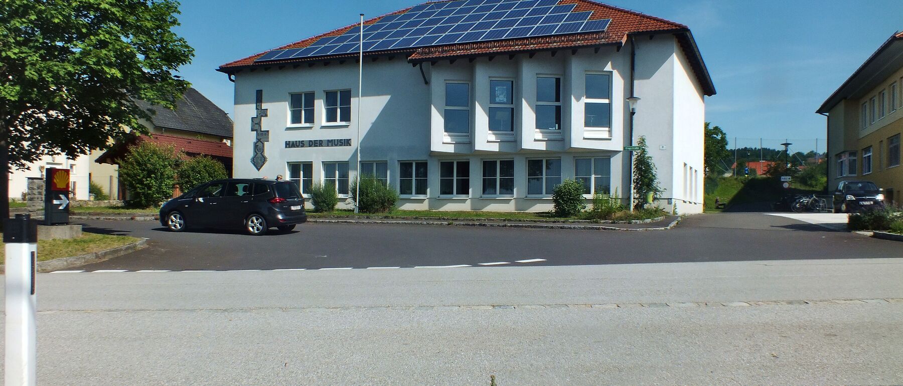 Photovoltaikanlage auf einem Hausdach